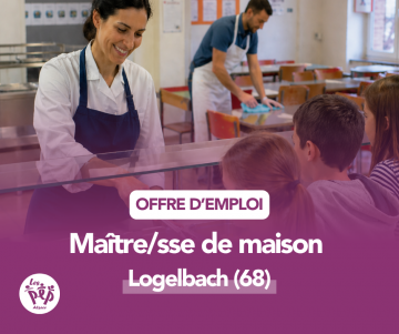 OFFRE D’EMPLOI - Maître/sse de maison